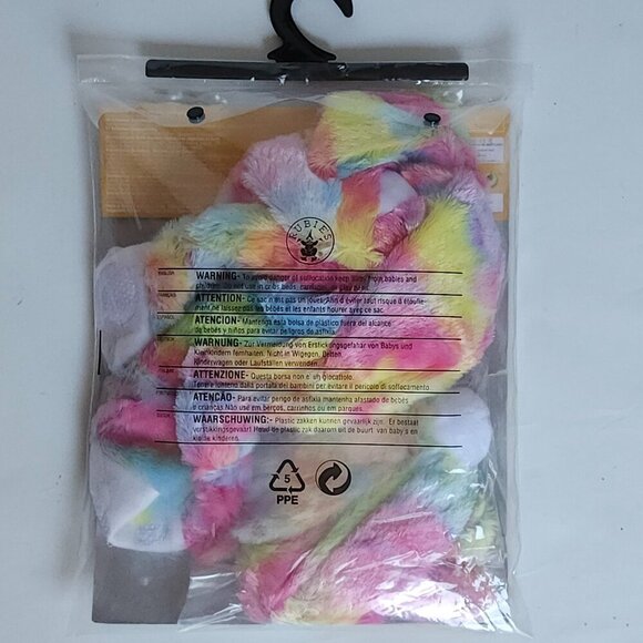 RUBIE'S OPUS COLLECTION PATCHWORK BUNNY Baby Costume 6-12 Months BNIP - Picture 2 of 4